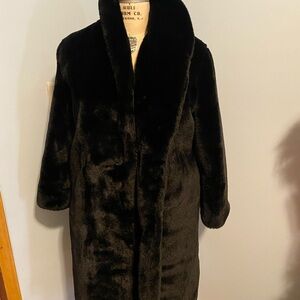 Fashion Nova Black Teddy Jacket